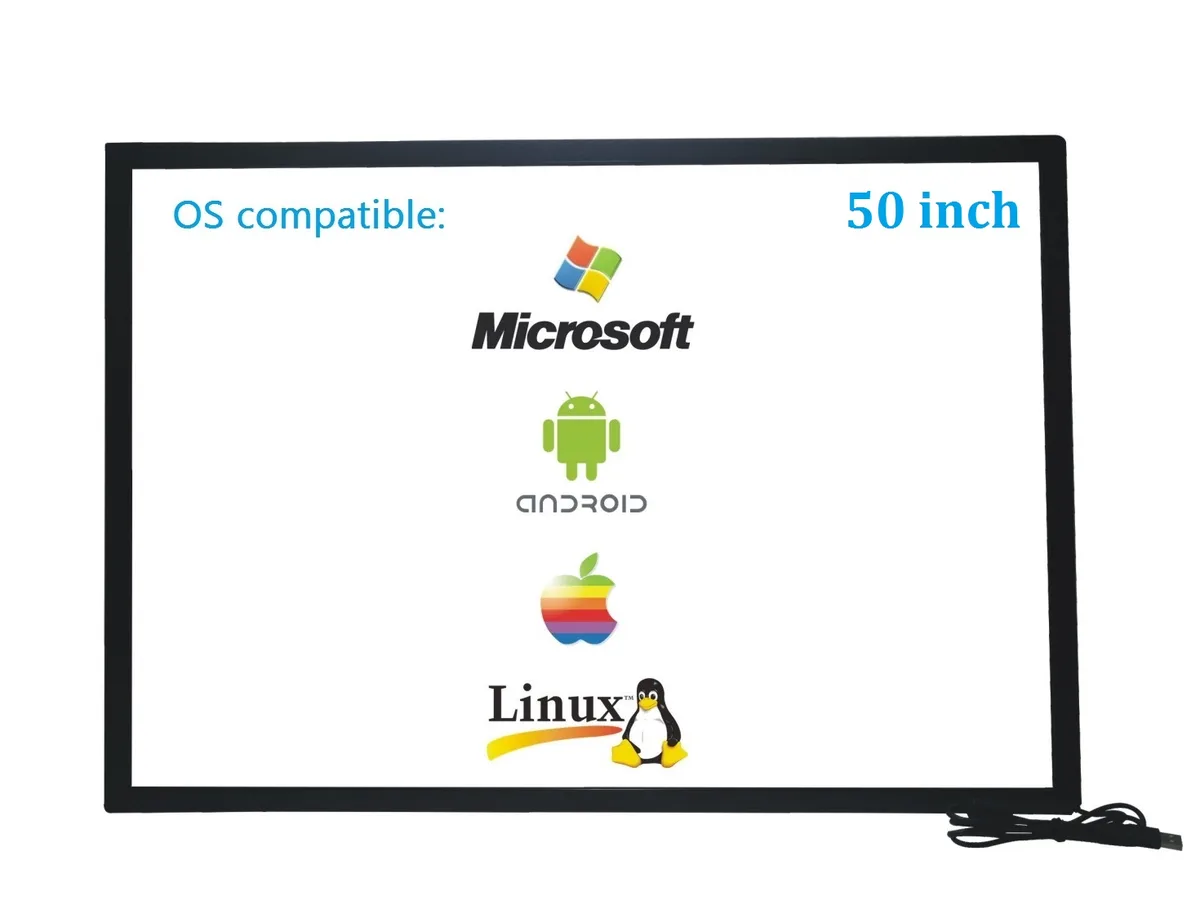Guangzhou Goodtouch Electronics Co.,LTD Guangzhou Goodtouch Electronics Co.,LTD GT500-IR 50 Inch 10 Point IR Touch Overlay Frame Point of Sale Monitor — product photo