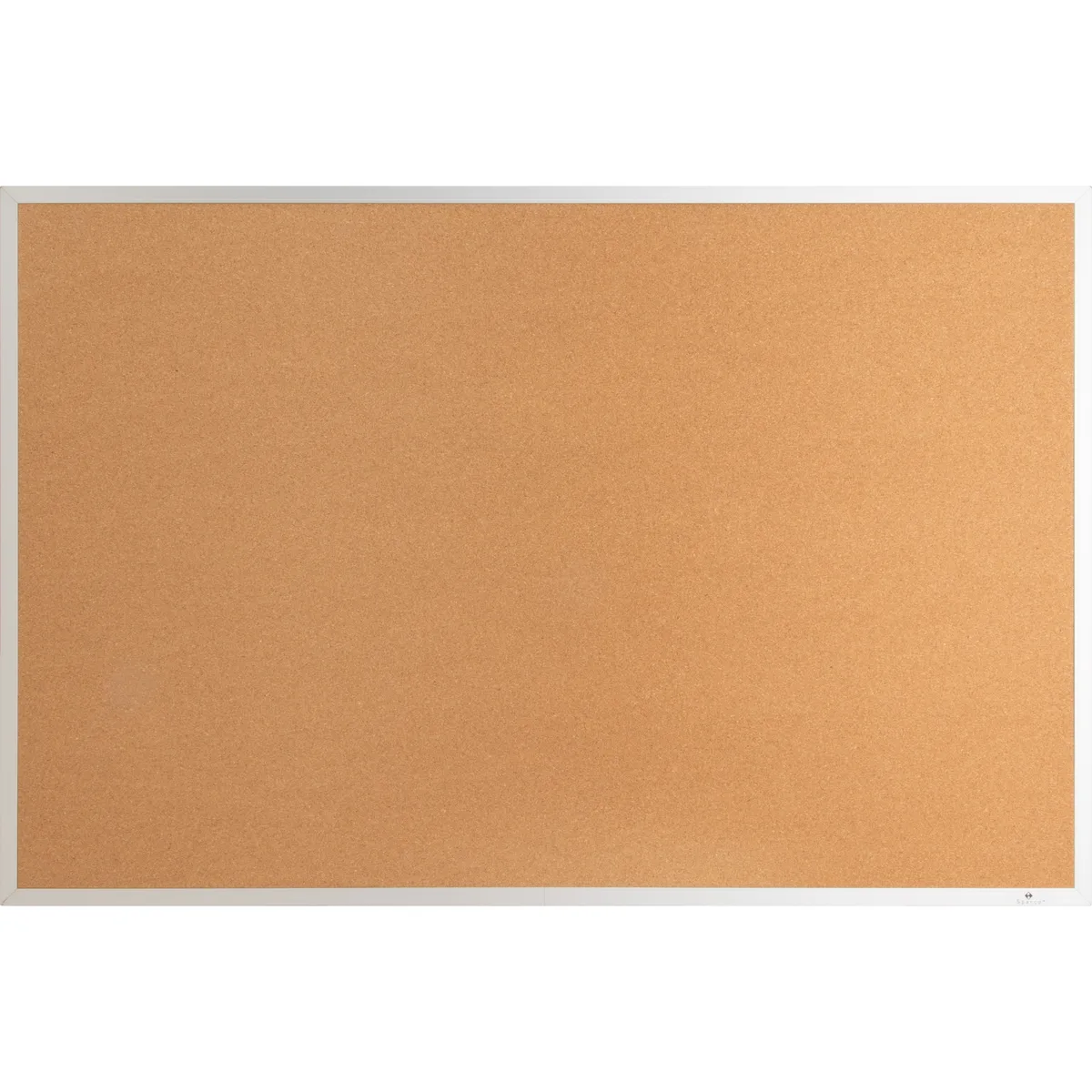 Lorell Lorell LLR19765 Cork Board 4'x3' .8mm Cork 8.5mm Backing Aluminum Frame — product photo