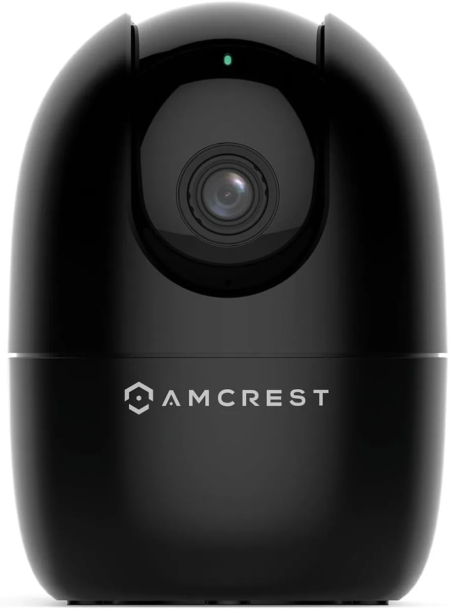 White indoor PTZ camera on a round base, 93° lens, matte finish