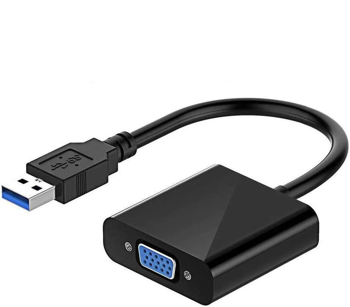Vszerda Vszerda USB 3.0 to VGA Adapter 1920x1080@60Hz 24.5cm Black — product photo