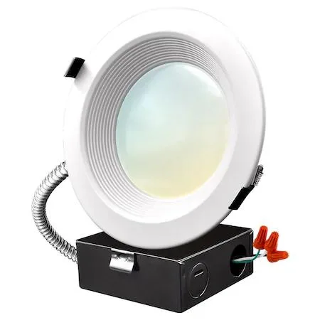 Luxrite Luxrite LR23951 6 inch recessed lighting 3 CCT selectable 12W 16W 20W — product photo