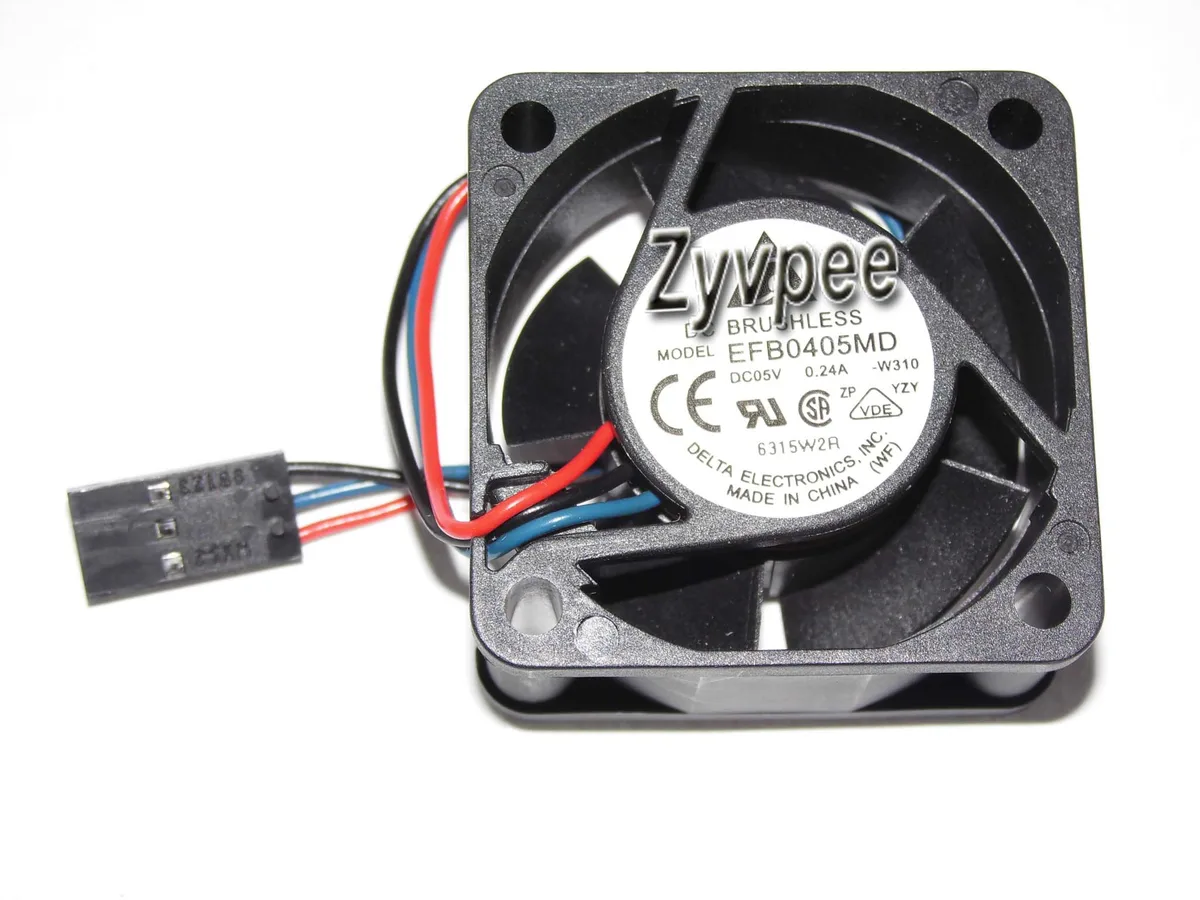 Zyvpee Zyvpee EFB0405MD W310 40x40x20mm 3-pin CPU cooler — product photo