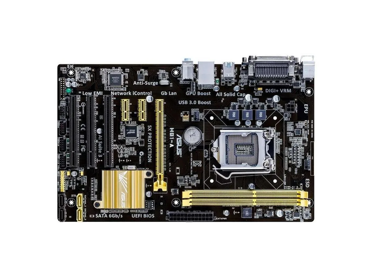 ASUS ASUS H81-A LGA 1150 Intel H81 DDR3 16GB ATX Intel motherboard — product photo