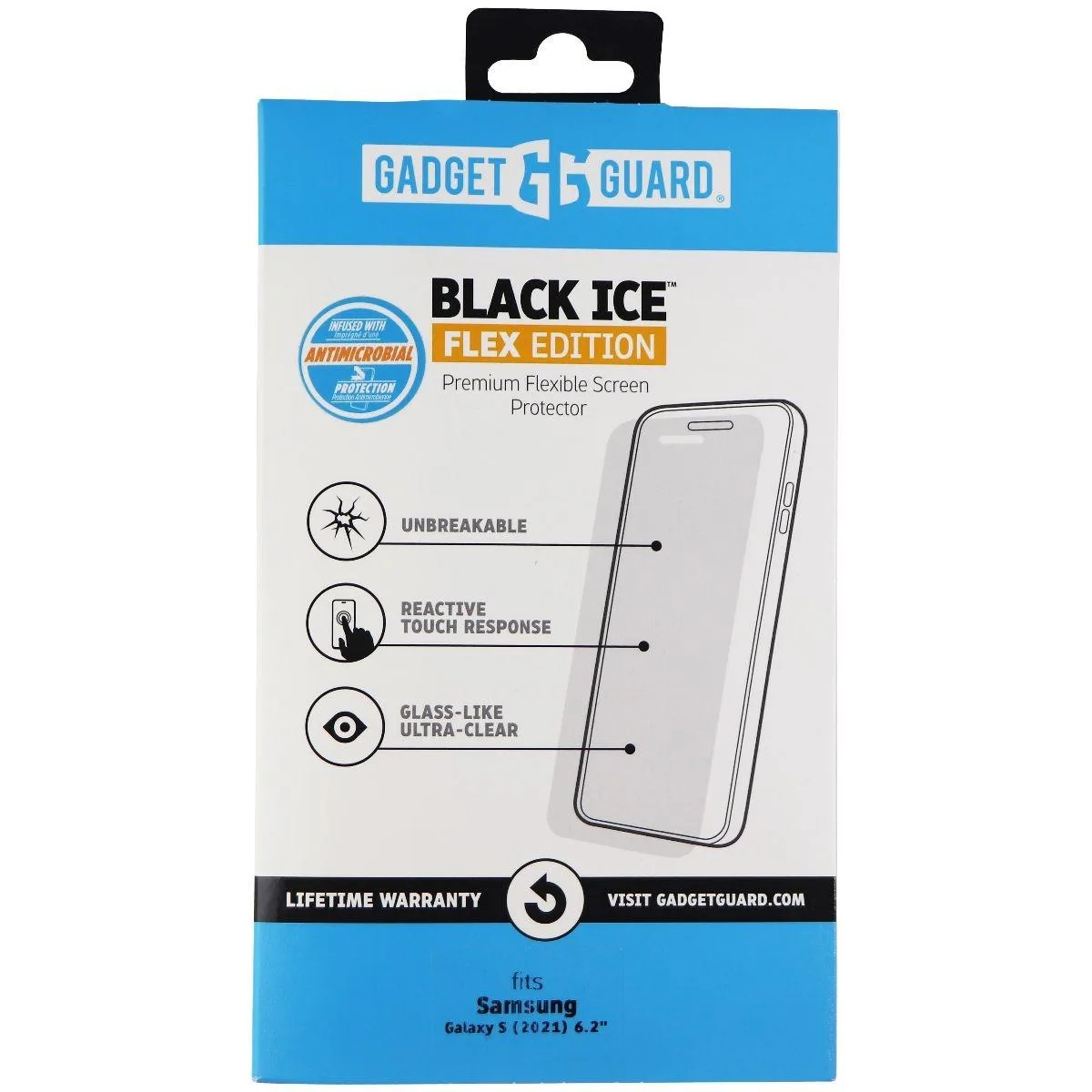 Invisible Gadget Guard Invisible Gadget Guard Flex Edition Screen Protector for Samsung Galaxy S21 5G Clear — product photo