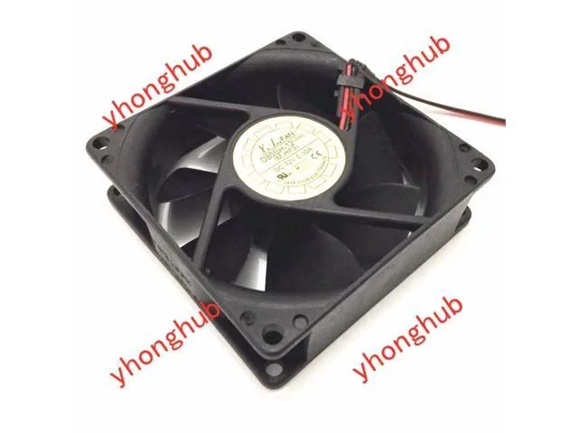 SXDOOL SXDOOL D80SH-12 80x80x25mm 12V .30A 2-wire case fan — product photo