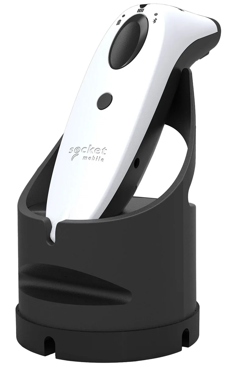 Socket Mobile, Inc. Socket Mobile CX39853042 S720 barcode scanner White & Black Dock — product photo