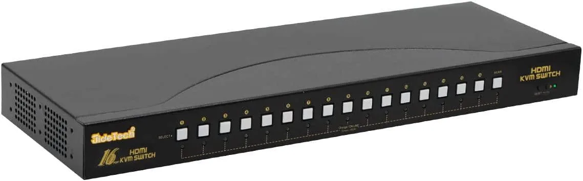 ENVEL ENVEL 16-Port HDMI USB KVM Switch 4K@30Hz IP54 — product photo