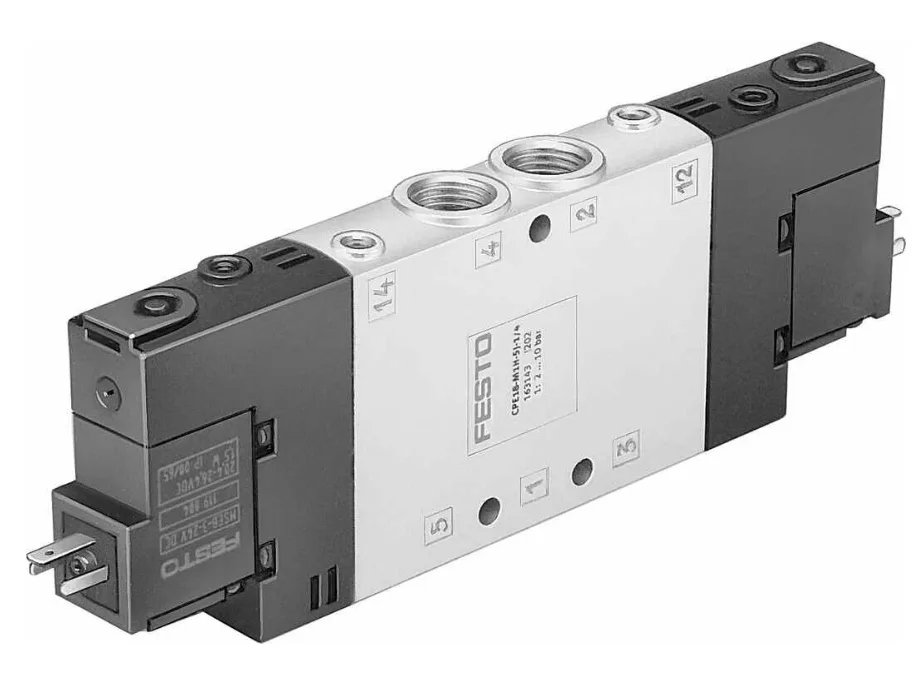Festo Festo CPE18-M1H-5JS-1/4 163147 air solenoid valve — product photo