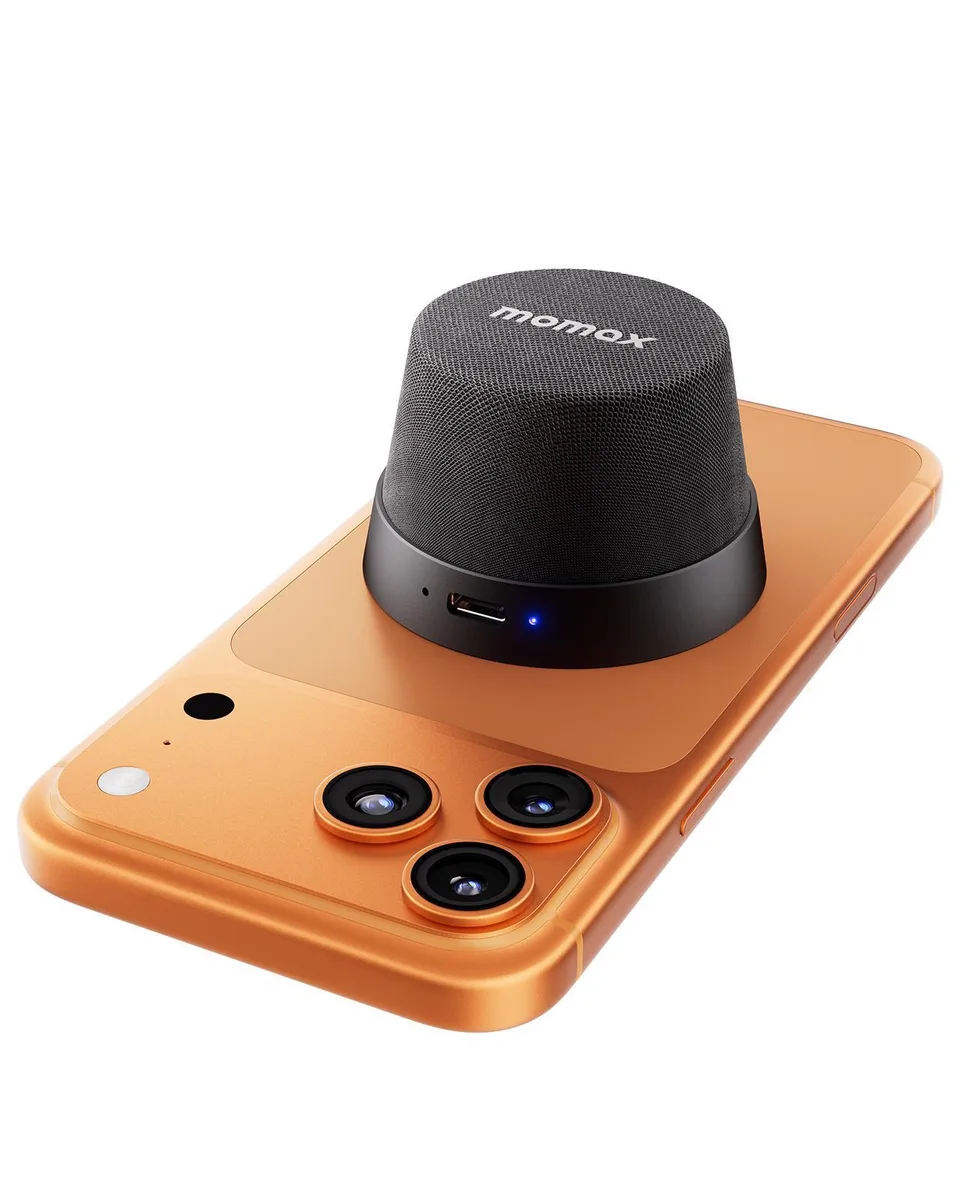 MOMAX Technology Ltd. MOMAX Technology Ltd. BS6 Portable Speaker Black Bluetooth 5.3 IPX6 12H 40mm TWS — product photo