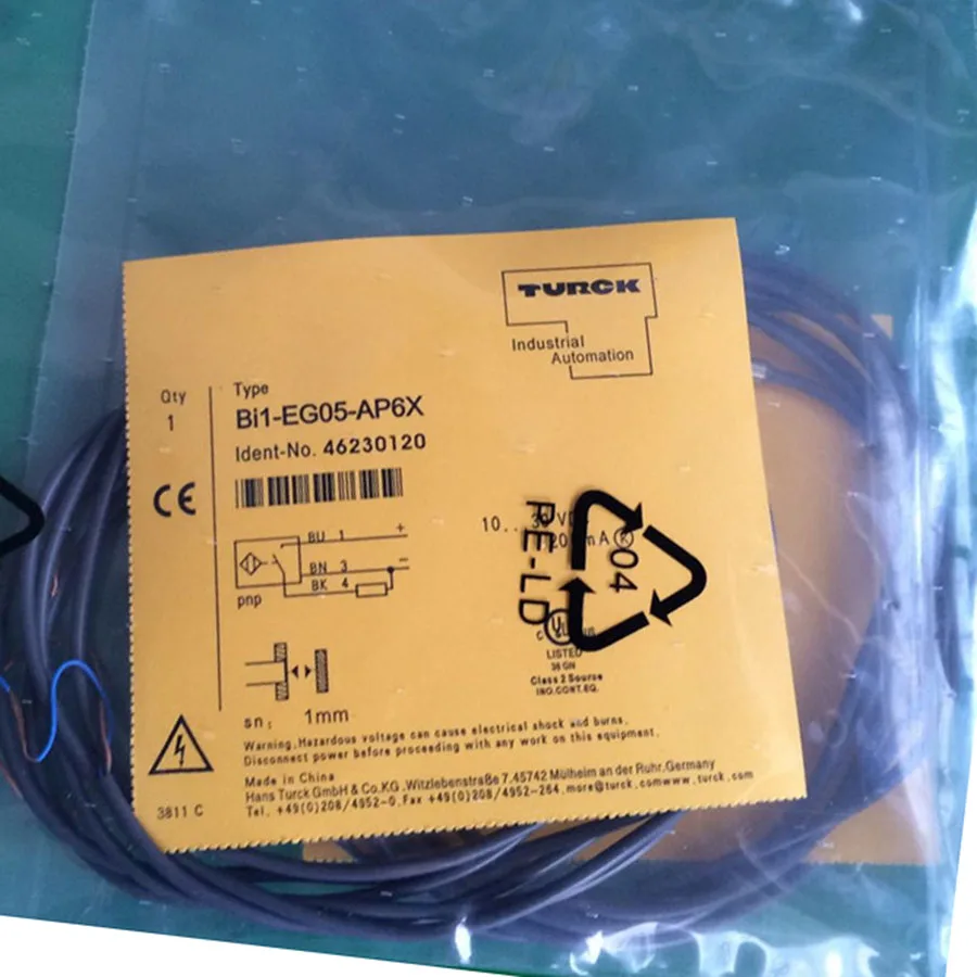 Turck Turck Bi1-EG05-RP6X 4609750 inductive sensor PNP electrician tool — product photo