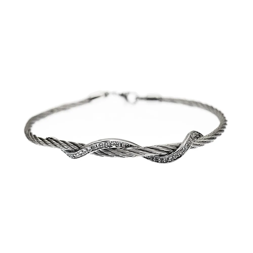 Vandue Corporation Vandue Corporation KABL-SERPENTE-SISI Serpente Silver/Silver Bracelet — product photo