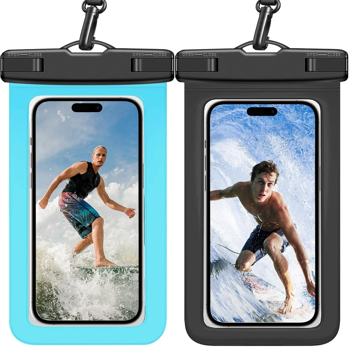 70 Years Loved Waterproof 01 Black & Blue Waterproof Case — product photo