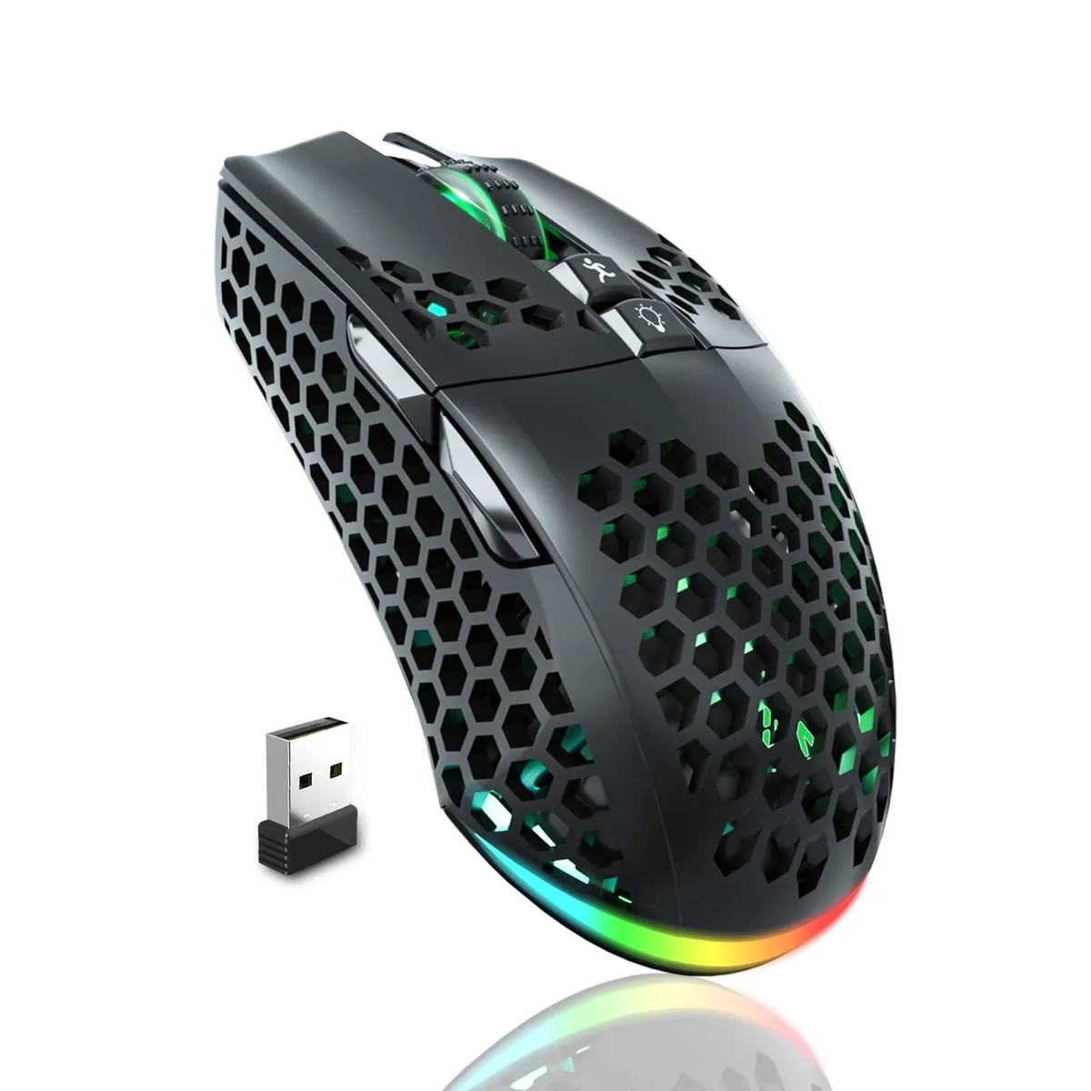  SOLAKAKA SM600 Gaming Mouse 8000 DPI 90 g Black — product photo