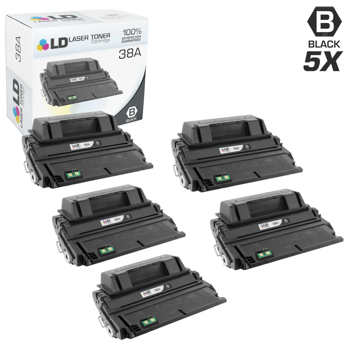 LD Products LD Products 38A Q1338A Black Toner Cartridge 12000 Pages — product photo