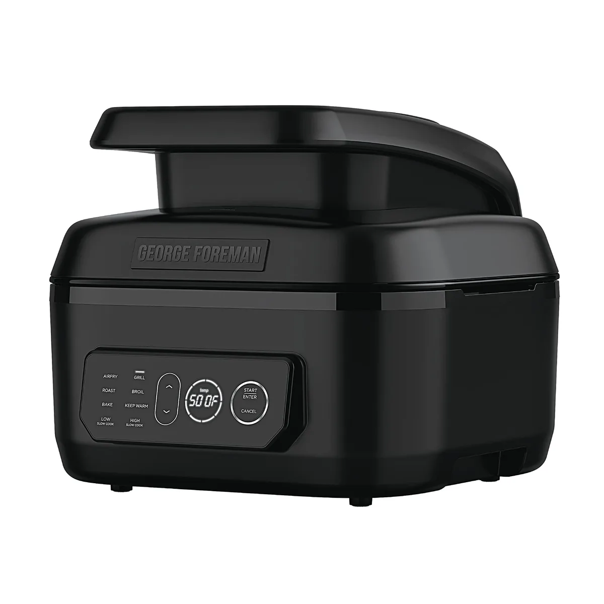  George Foreman Beyond Grill MCAFD800D 7-in-1 Air Fry Grill Black Large — product photo