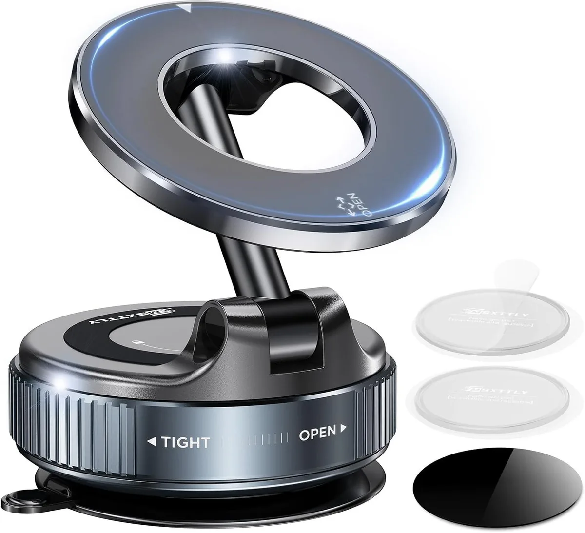 Emazne Emazne Vmag-S1 Vacuum Magnetic Phone Mount 2026 360° — product photo