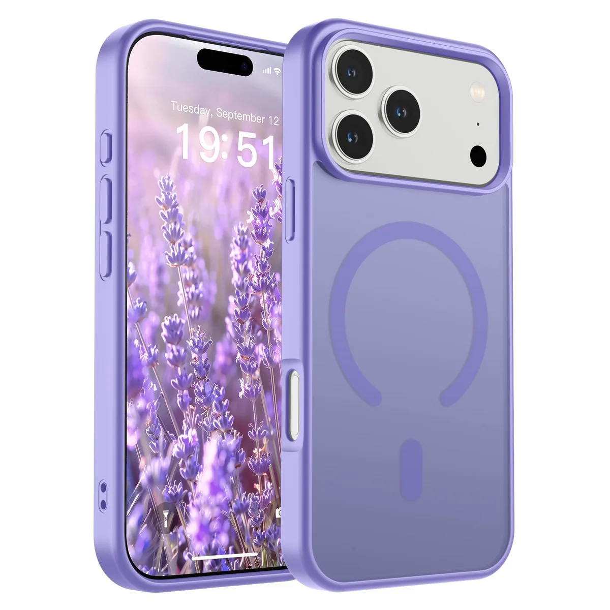 KEHIPI KEHIPI Magnetic Case for iPhone 17 Pro Max Purple 81 — product photo
