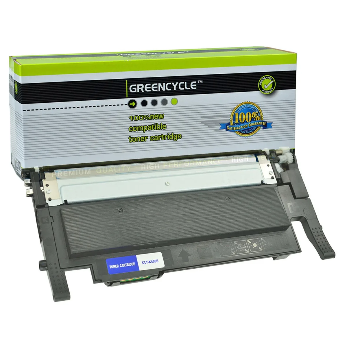 GREENCYCLE GREENCYCLE CLT-K406S Black Toner Cartridge 1500 pages — product photo
