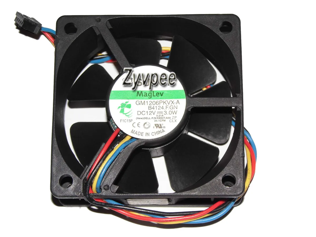Zyvpee Zyvpee GM1206PKVX-A B4124.F.GN 60x60x20mm 12V 3.0W 4-pin case fan — product photo