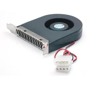 STARTECH STARTECH FANCASE 80mm PCI Slot Cooler 2200 RPM 6.9 CFM 32 dBA Black — product photo