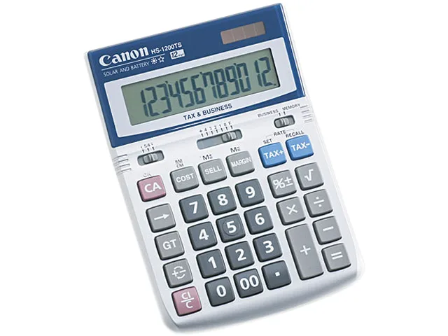 Canon Canon HS1200TS 12-Digit Minidesk Calculator Educational Supply — product photo