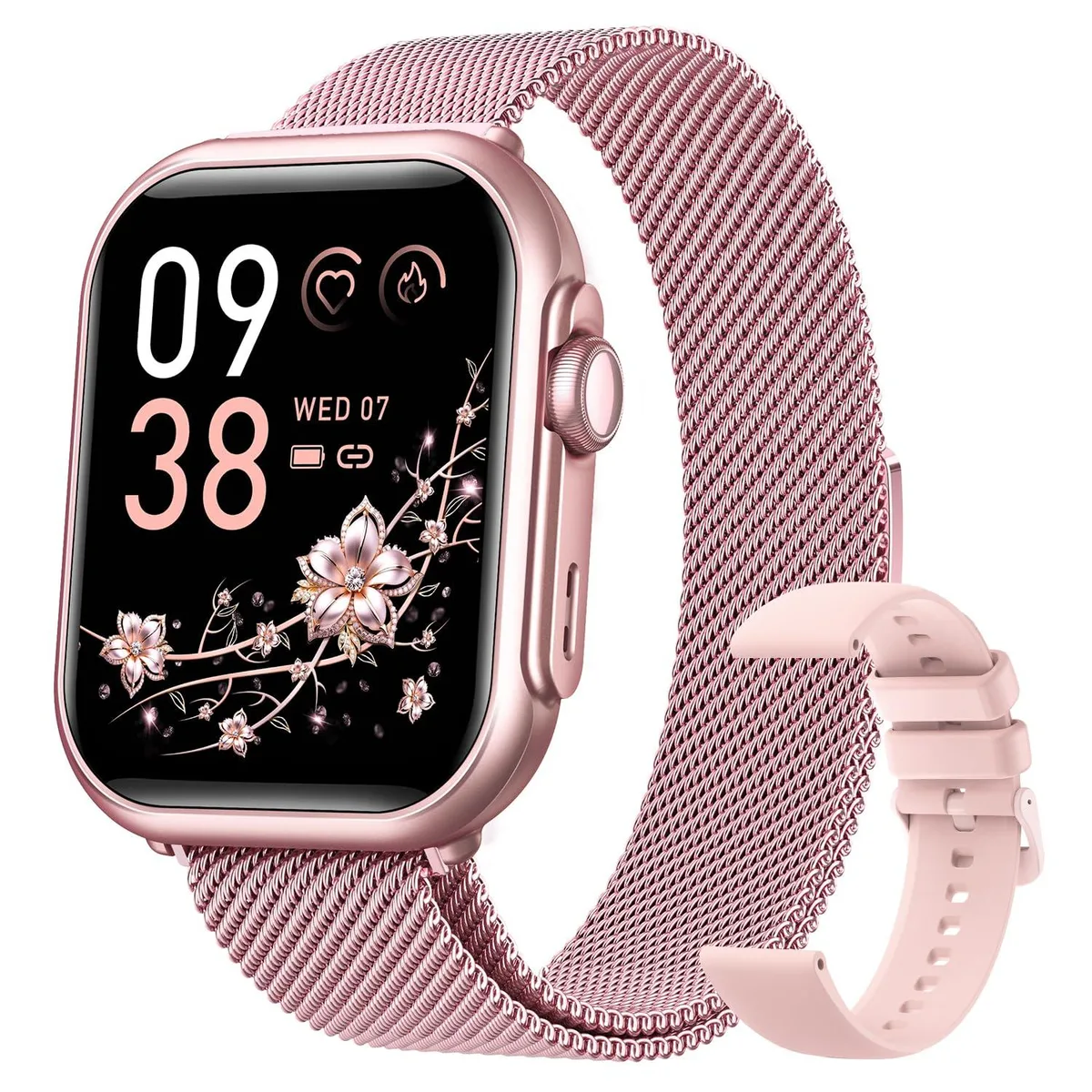  AKUMAKA G62 Smart Watch 1.83" Pink 1000mAh 5ATM — product photo