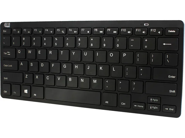 Adesso Adesso WKB-1100BB Bluetooth 3.0 Keyboard 78 Keys — product photo