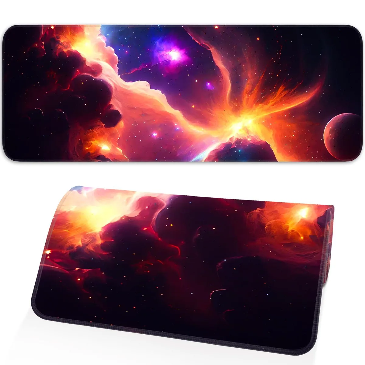KEHIPI KEHIPI Galaxy Starry Sky Mouse Pad 31.5x11.8 Inch — product photo