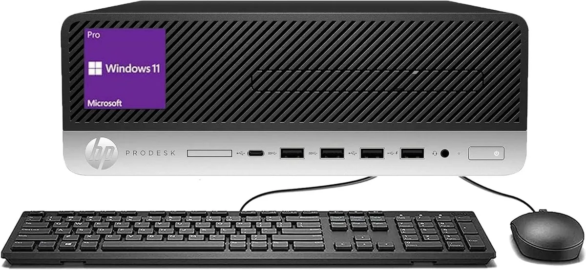 HP HP ProDesk 600 G5 SFF desktop PC i7-9700 16GB DDR4 1TB NVMe Windows 11 Pro Wi-Fi — product photo