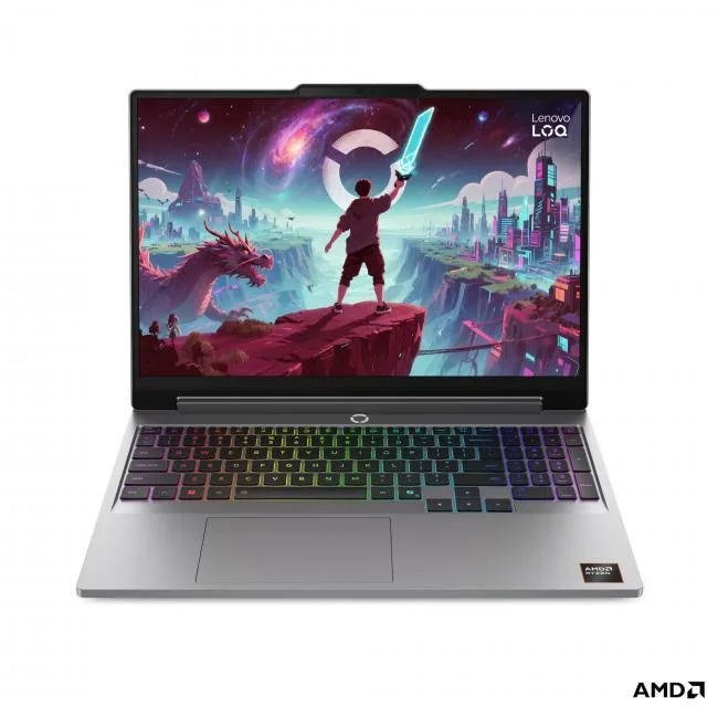 Lenovo Lenovo LOQ 15AH911 15.3" WUXGA 165Hz Ryzen 7 250 RTX 5050 16GB 512GB Luna Grey — product photo