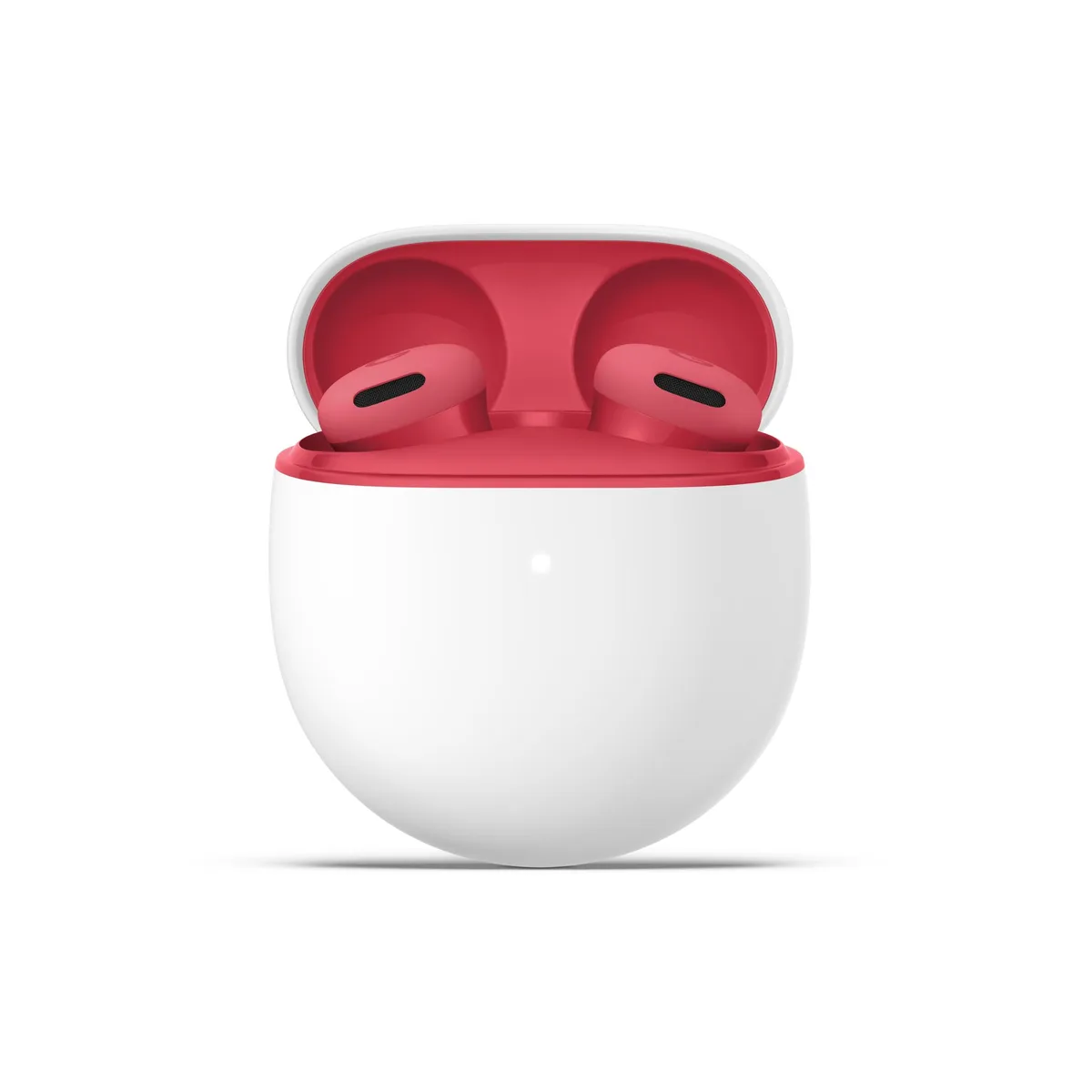 Berry wireless earbuds with twist-to-adjust stabilisers and charging case