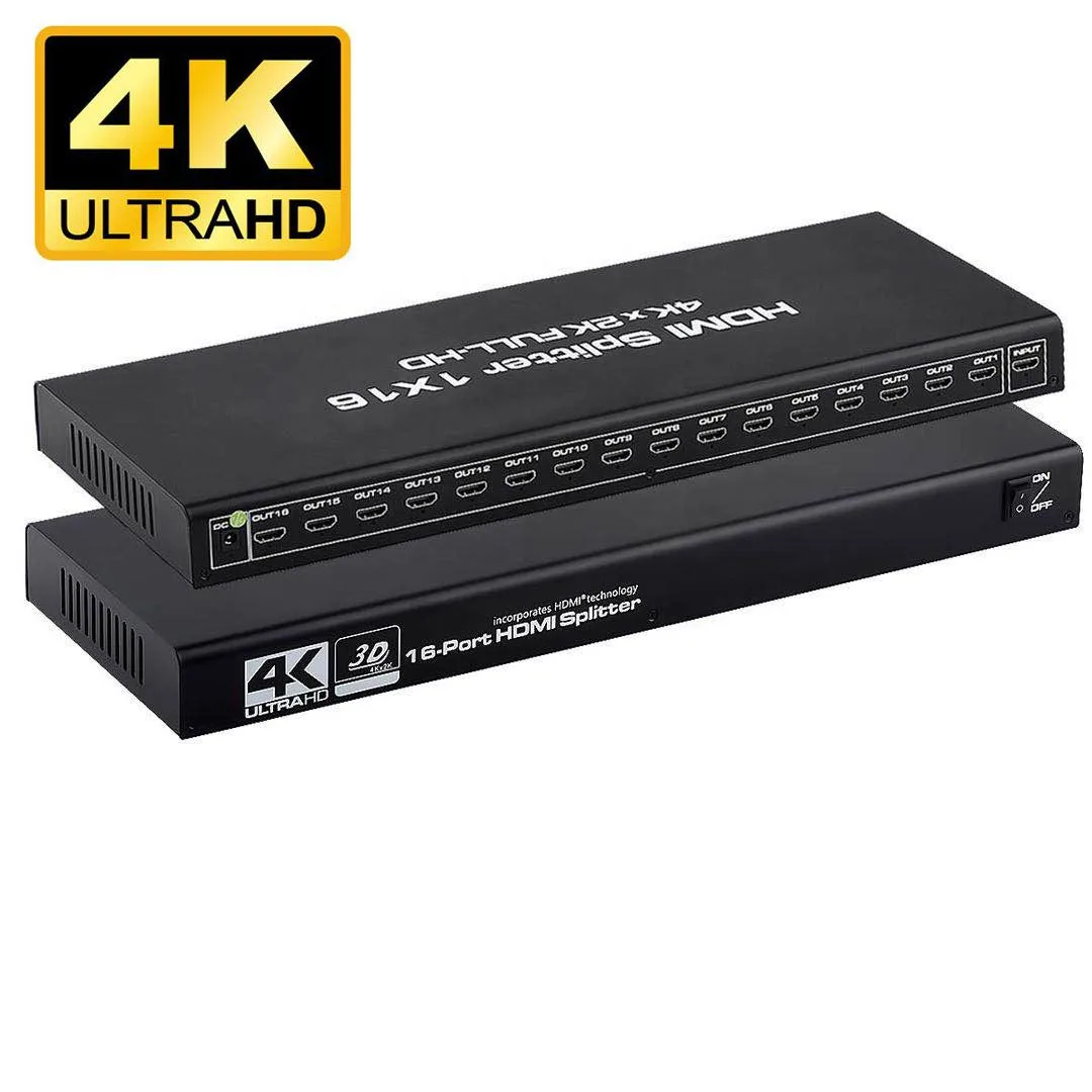 LUOM LUOM OZF13 1x16 HDMI Splitter 4K 30Hz 3D Audio — product photo