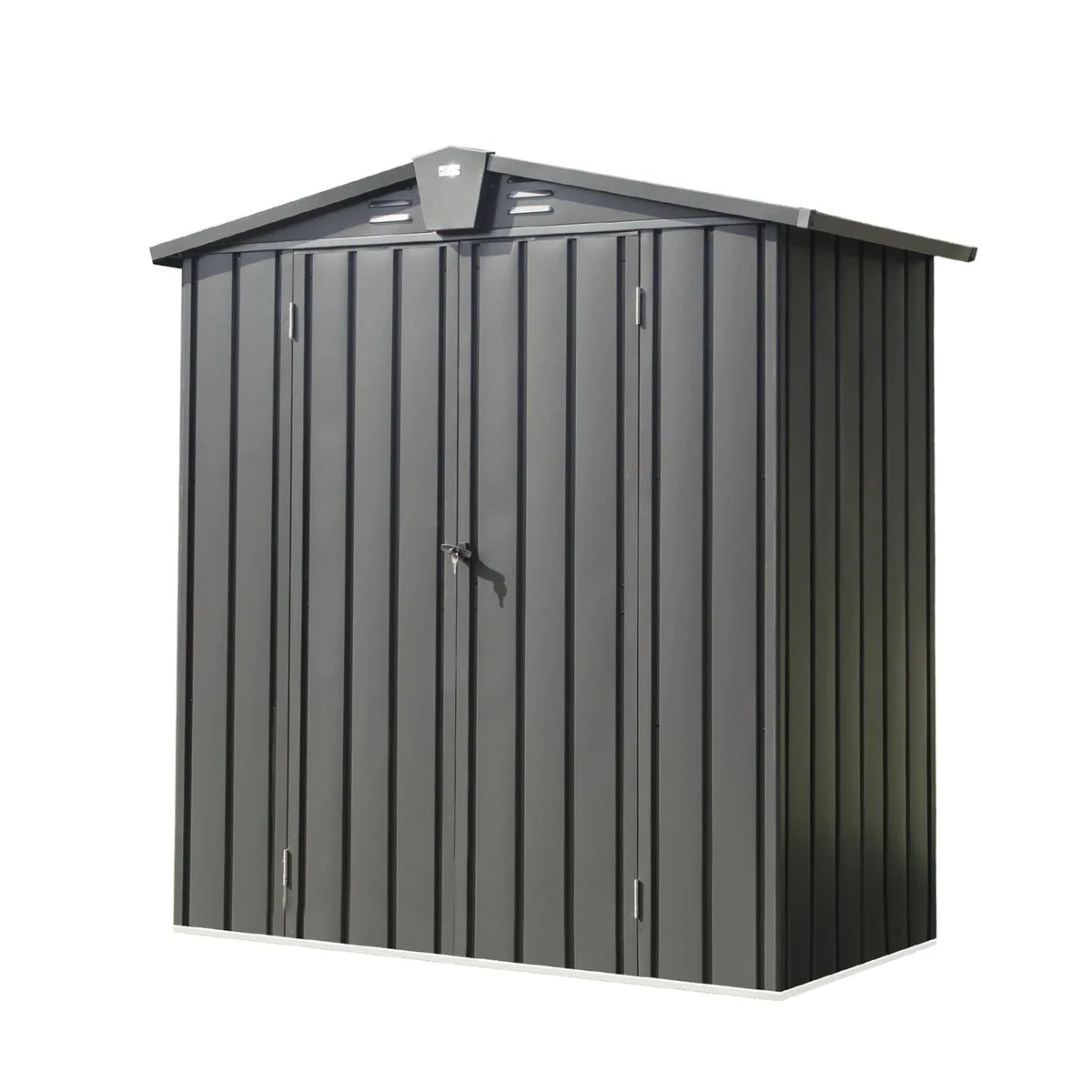 tuphen tuphen Metal Trellis 5.7x3 ft Dark Gray 102 cu ft — product photo
