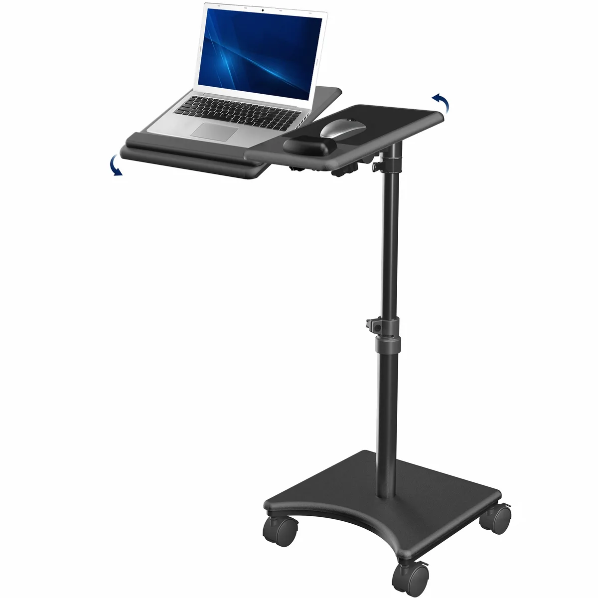 VIVO VIVO Laptop Cart with Extension Arm and Mouse Pad 16 in 5 lbs Black — product photo