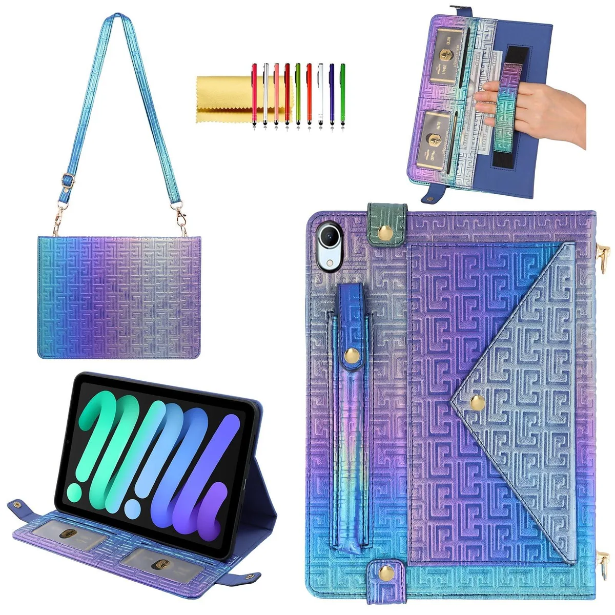 Astro Gaming Astro Gaming Shiny Indigo iPad mini 7/6 2 in 1 accessory — product photo