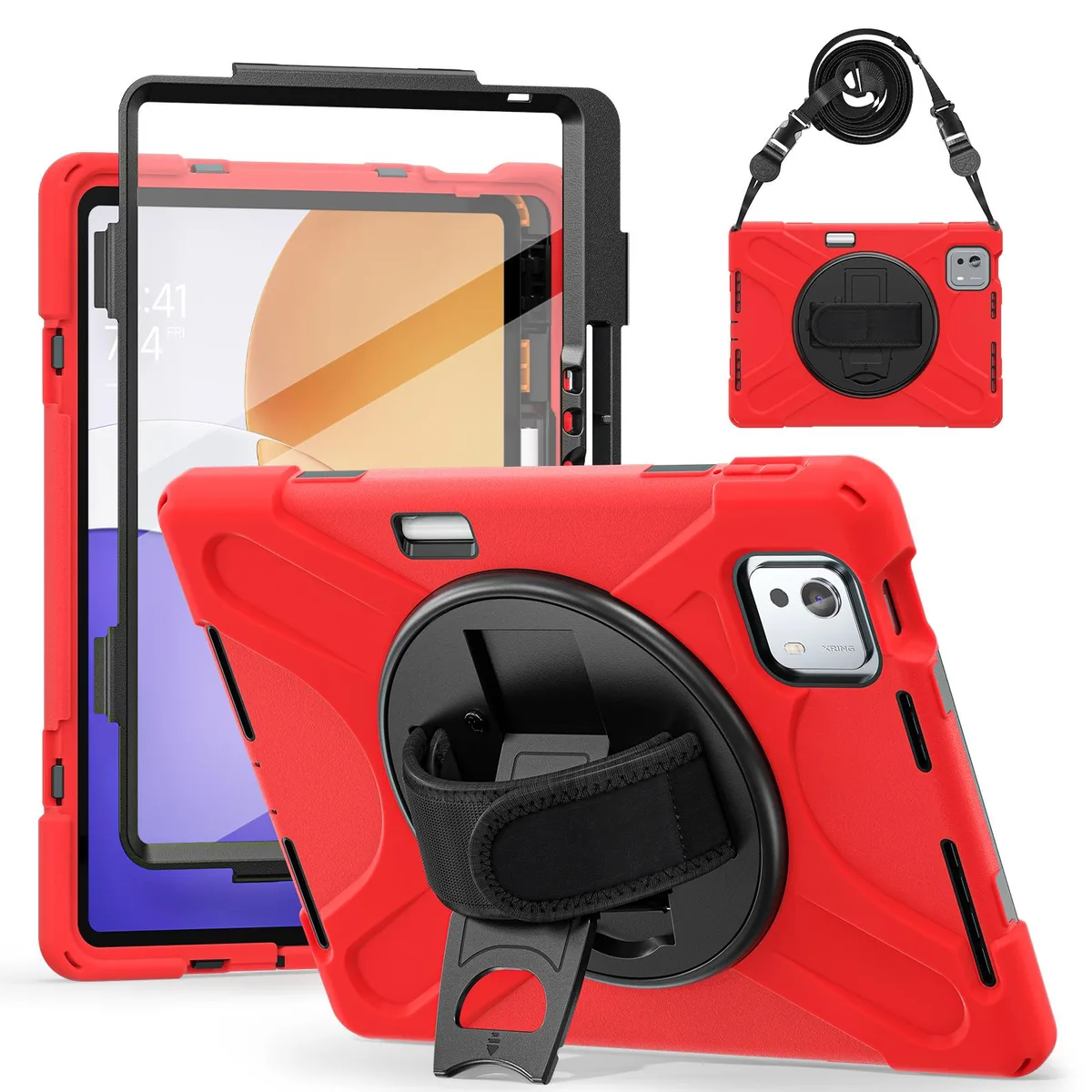 Werleo Werleo case for Xiaomi Pad 7S Pro 12.5 inch 2025 Red — product photo