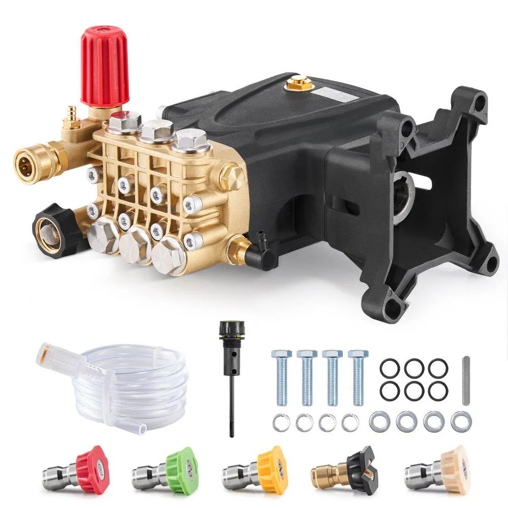 VEVOR VEVOR Pressure Washer Pump 1" Shaft 4000 PSI 4.0 GPM 5 Nozzles — product photo