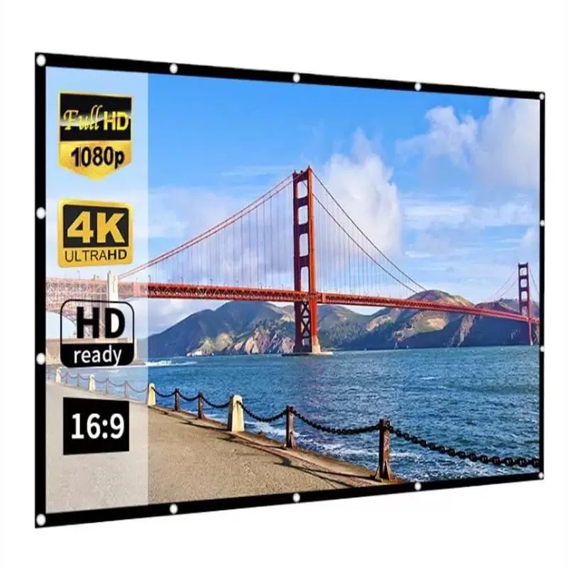  YGSKK 120-inch Projector Screen 16:9 106x60 in — product photo