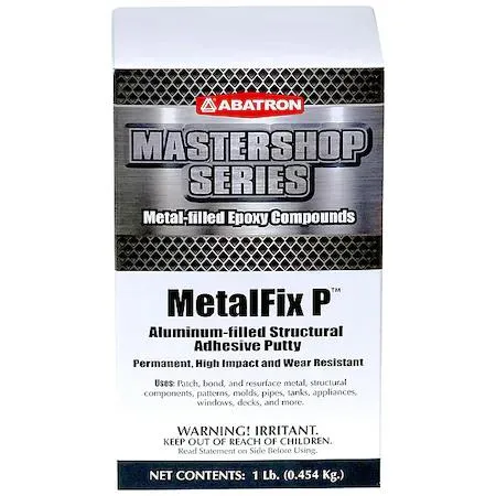 Gray epoxy putty in a 16 oz pail