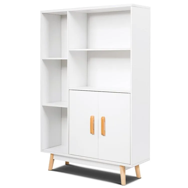 SlickBlue SlickBlue Free Standing Pantry Cabinet White bookshelve — product photo