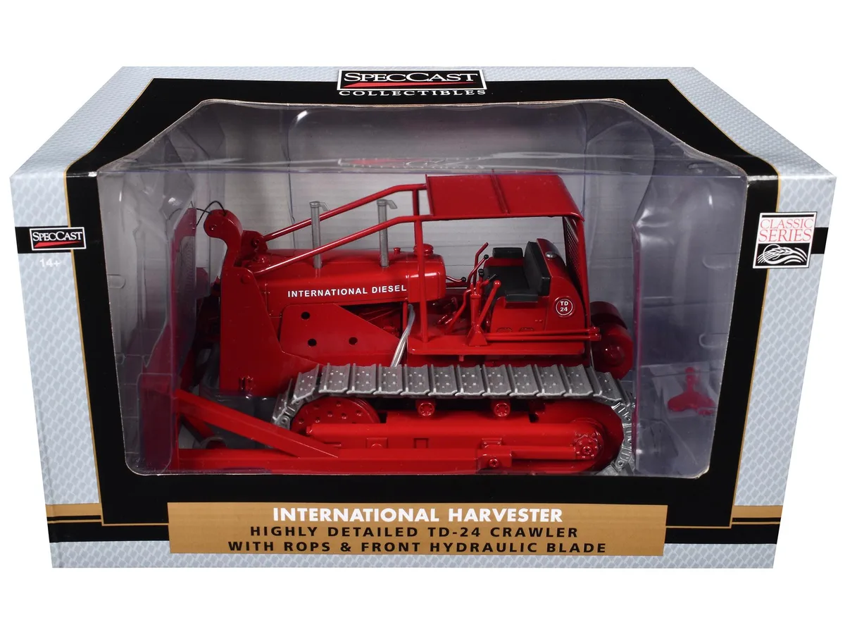 SpecCast Collectibles SpecCast Collectibles International Harvester TD-24 Crawler 1/25 Diecast Hobby Collectible — product photo