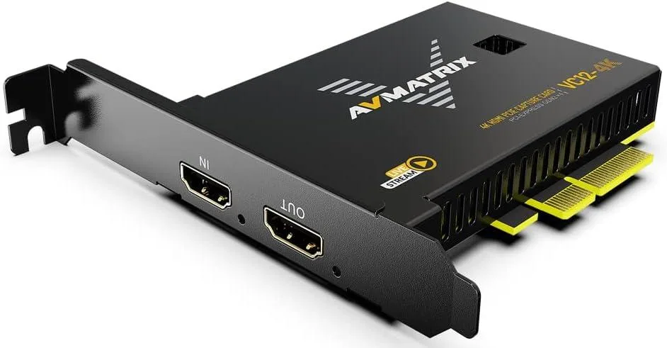 AVMatrix AVMatrix VC12-4K PCIe Video Capturing Device — product photo