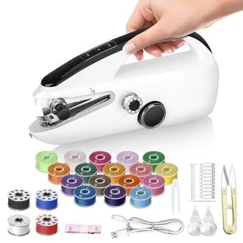 YOLEYUAN HDSM-001 handheld sewing machine 170/300 spm — product photo