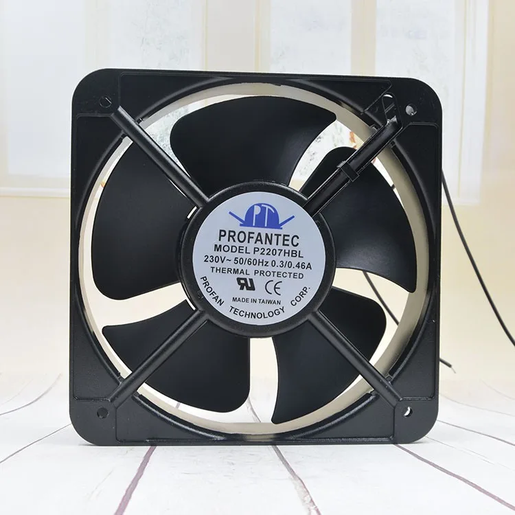 SXDOOL SXDOOL P2207HBL 200/205*72MM 220/230V Cabinet Exhaust Fan — product photo