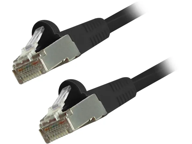 Comprehensive Cable and Connectivity Comprehensive Cable and Connectivity CAT6STP-7BLK network ethernet cable — product photo