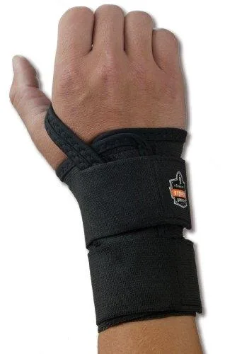 Ergodyne Ergodyne 70032 Wrist Support S Left Black Neoprene Sports Protective Gear — product photo