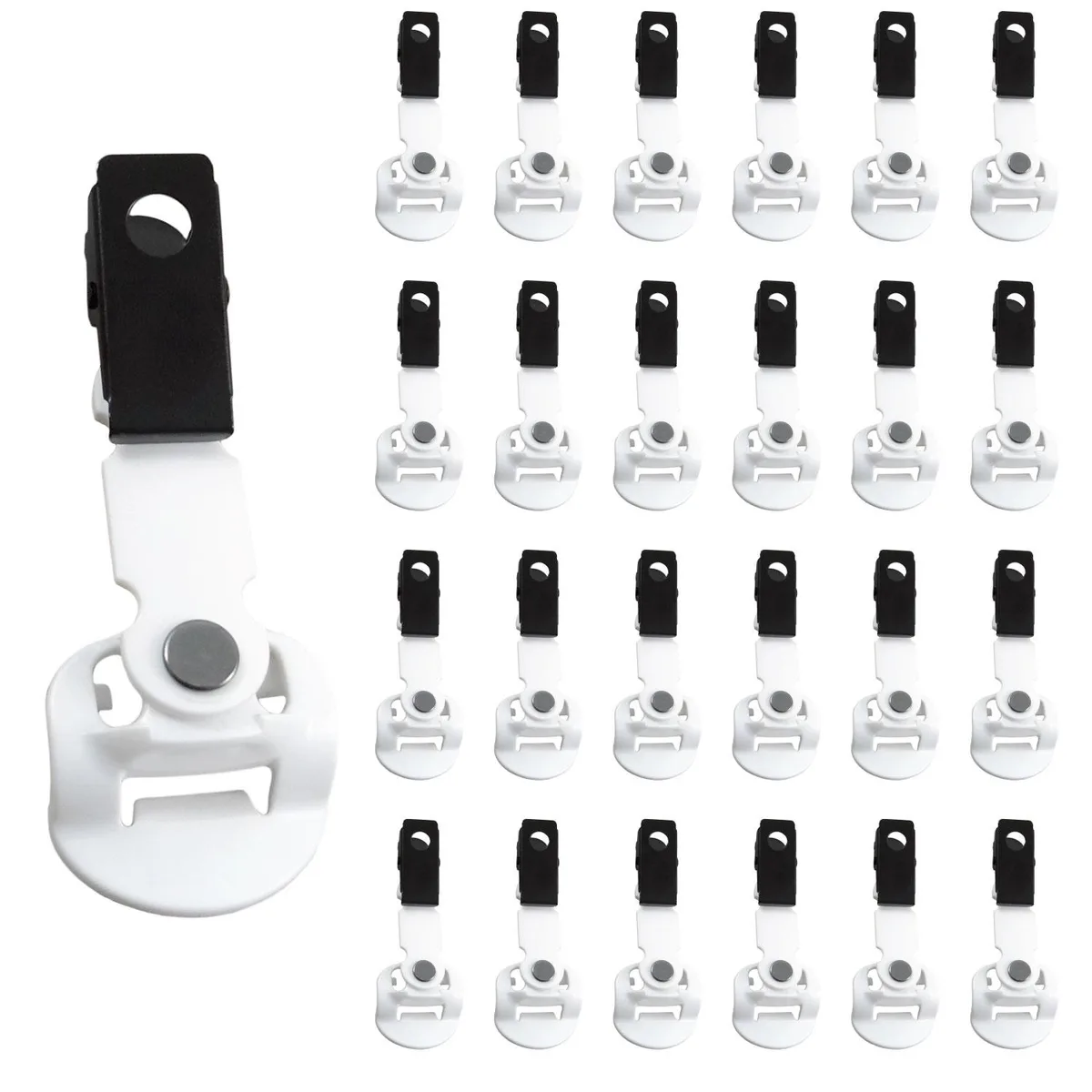 ArtisanPower ArtisanPower White Universal Clip for Vocera B3000 25 Pack — product photo