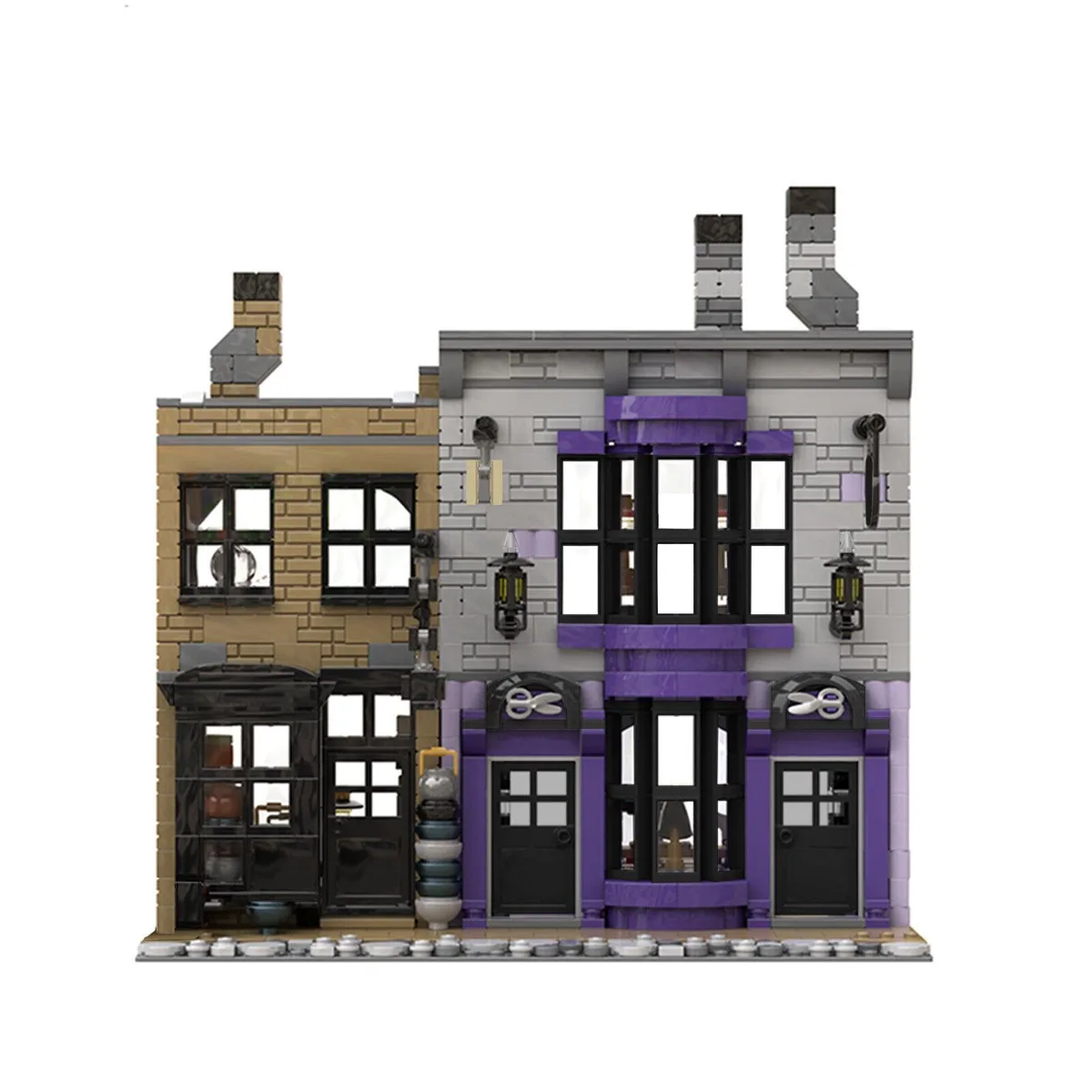 ZITIANYOUBUILD ZITIANYOUBUILD 1119 1119-Piece Modular Shop Architecture Building Set — product photo