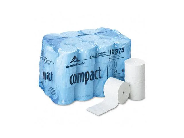 Georgia Pacific Georgia Pacific 19375 Compact Coreless Bath Tissue 1000 Sheets 36 Rolls — product photo