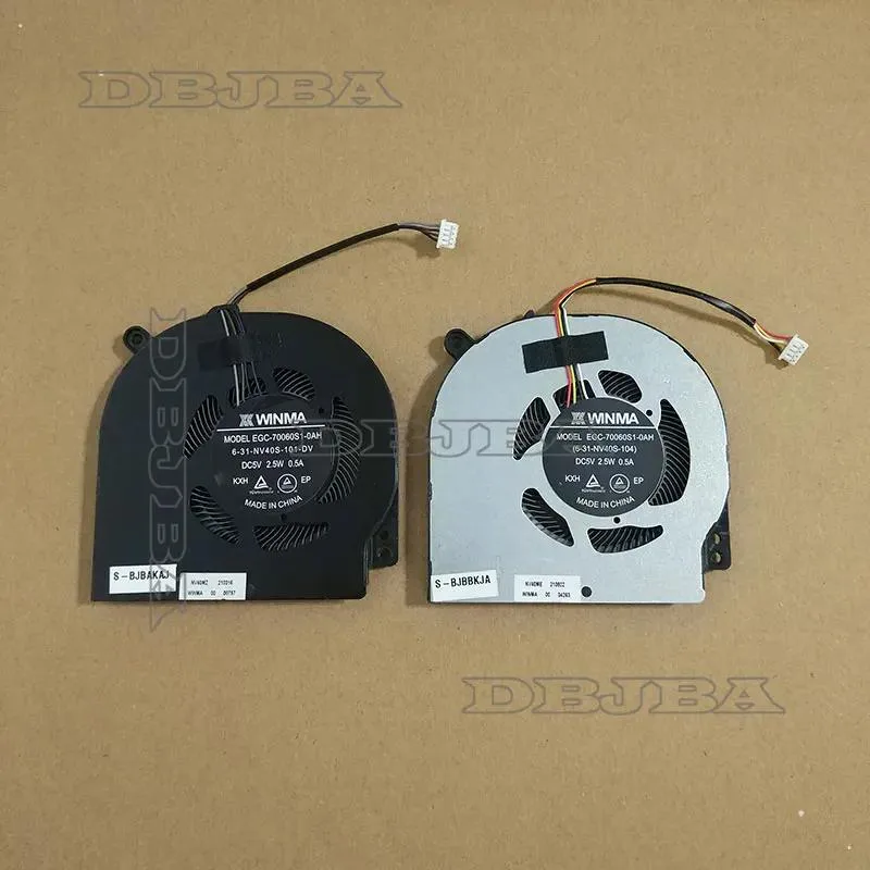 DBTLAP DBTLAP GPU CPU Fan for CLEVO EGC-70060S1-0AH NV40MZ DC5V 0.5A — product photo